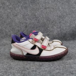 Nike Shoes Kids Toddler 9.5C Sneakers Double Strap Active Casual Leather White